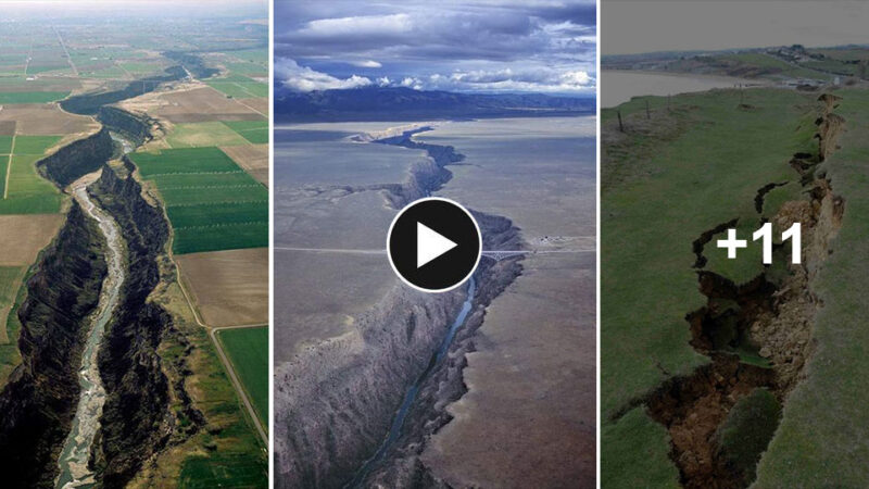 Unveiling Nature’s Breathtaking Artistry: Mesmerizing Photos Of A Massive Cliff Landslide