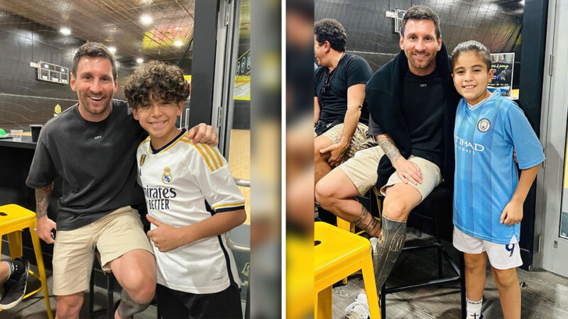 Messi: A Sporting Ideology – Young Players from UEFA Youth Teams All Admire Messi and Display Enthusiasm Meeting Their Idol