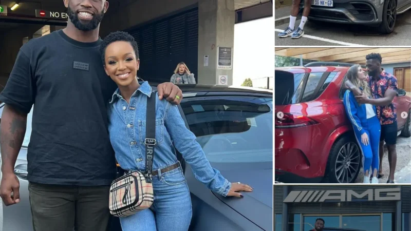 Siya Kolisi uses her prize money to amass opulent supercars that she may admire daily