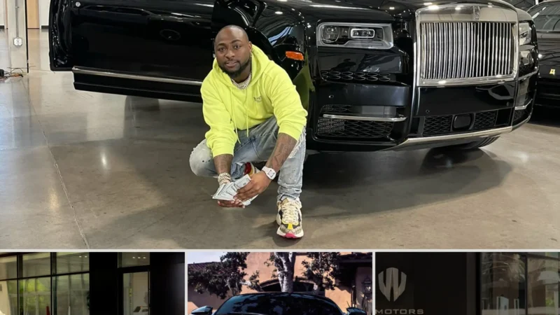 Lots of money for what? Davido bᴜrns money on the world’s rarest supercar Fenyr SuperSport, surprising fans