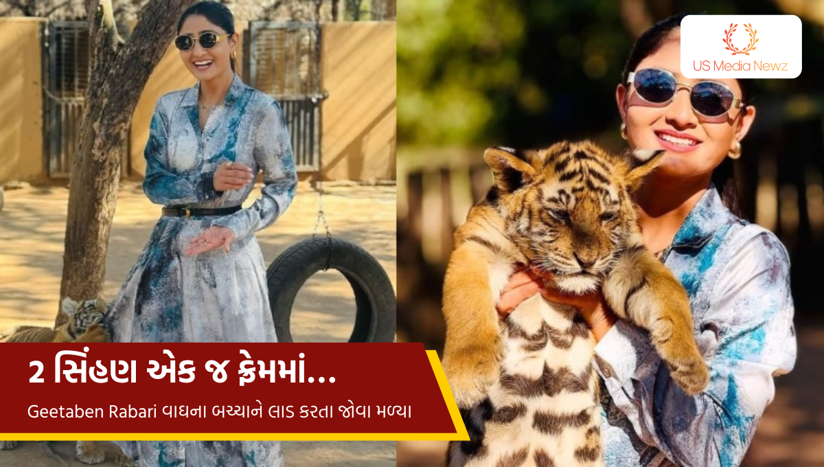 Geetaben Rabari વાઘના બચ્ચાને લાડ કરતા જોવા મળ્યા, 2 સિંહણ એક જ ફોટા માં, જાણો વધુ માહિતી….