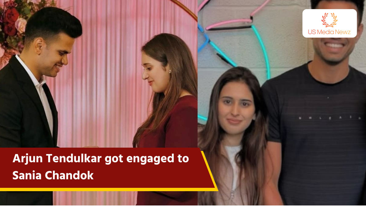 Sachin Tendulkar’s son Arjun Tendulkar got engaged to Saaniya Chandhok, see their photos..