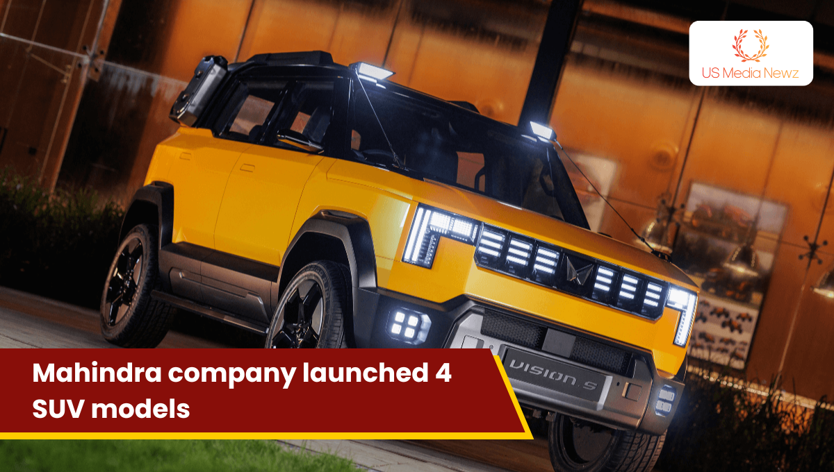 Mahindra SUV company launched 4 models with new designs – Vision.S, Vision.T, Vision.SXT and Vision.X..