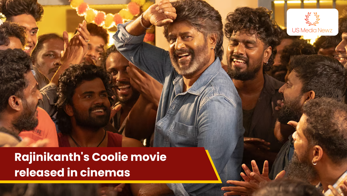 Rajinikanth’s Coolie movie released in cinemas..