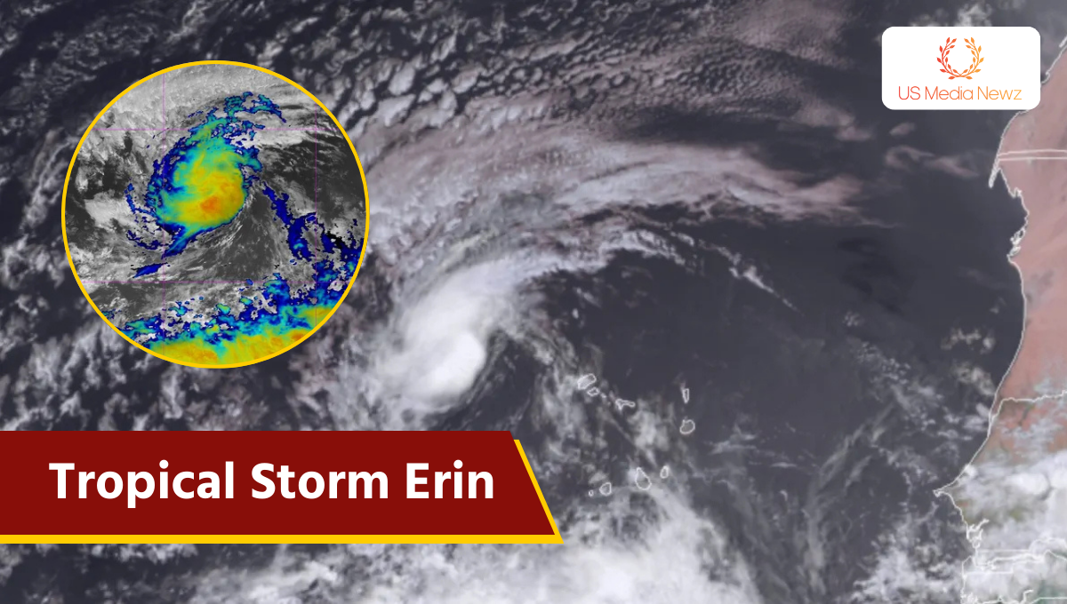 Tropical Storm Erin, the first hurricane of the Atlantic season, will arrive
