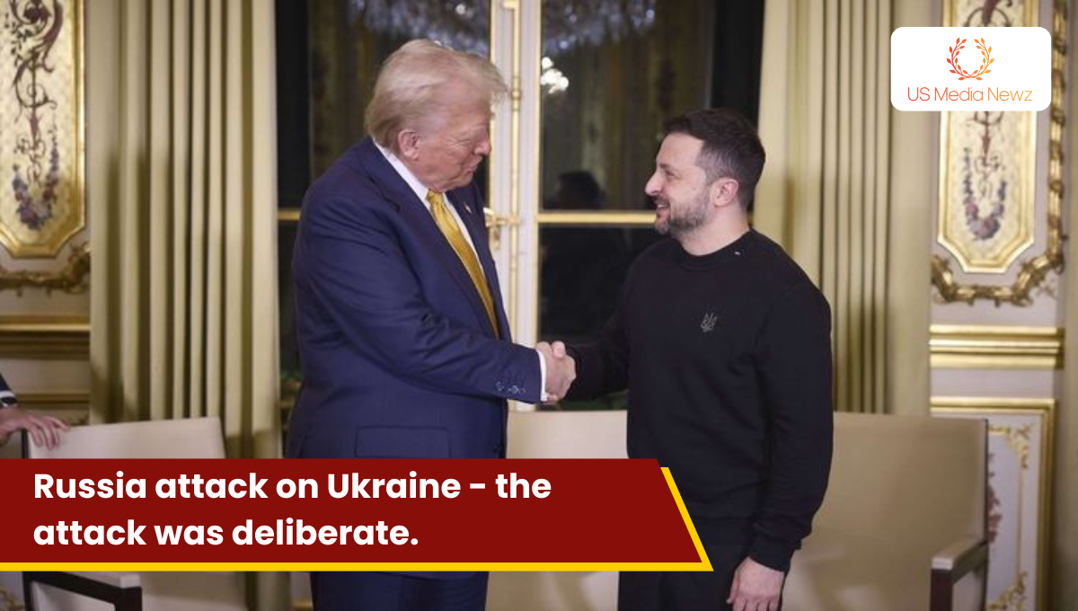 Russia launched a dangerous attack on Ukraine, Zelensky said – the attack was deliberate.