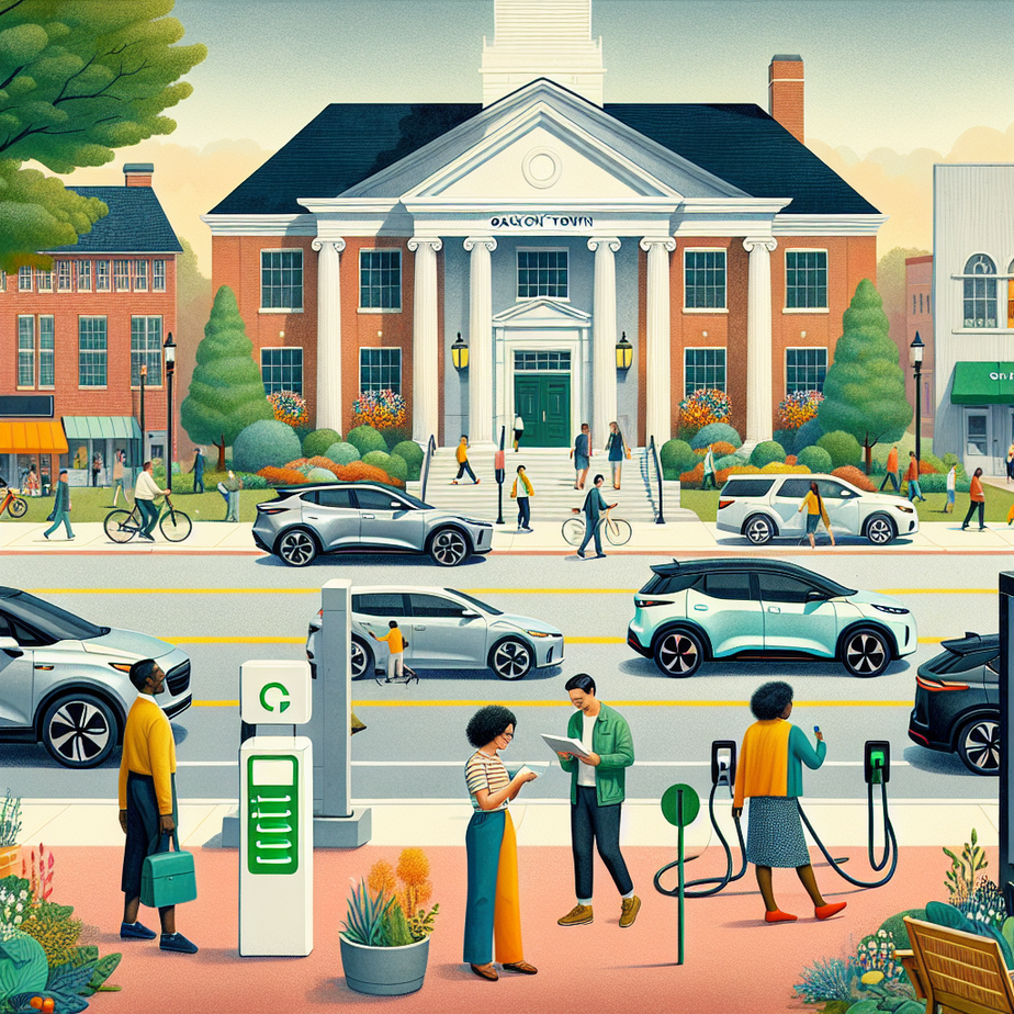 Rolling Green: A New Era for Electric Vehicles as Oakton Town Council Embraces EV Infrastructure