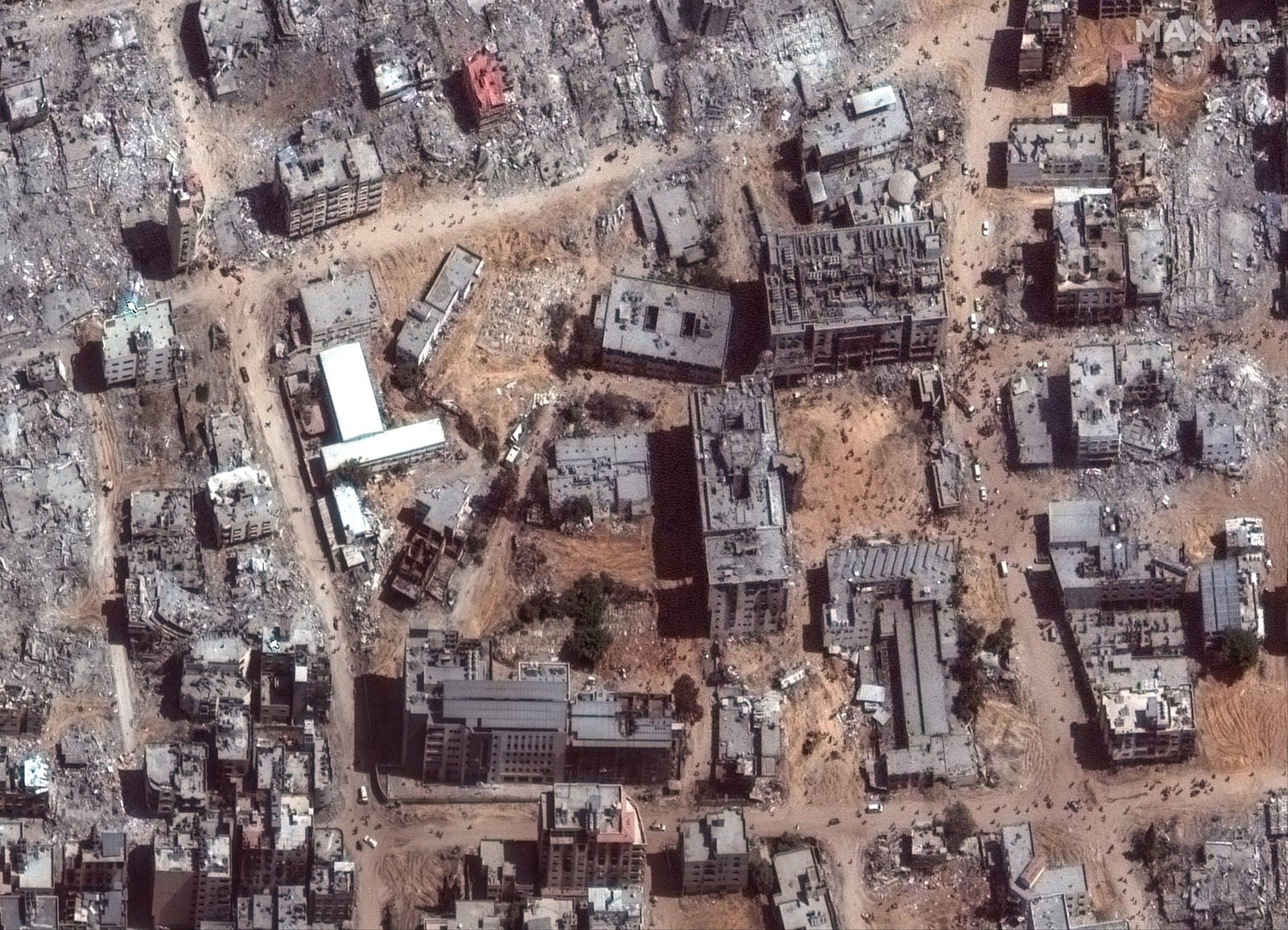 Gaza City Destruction: Satellite Images Show War Damage